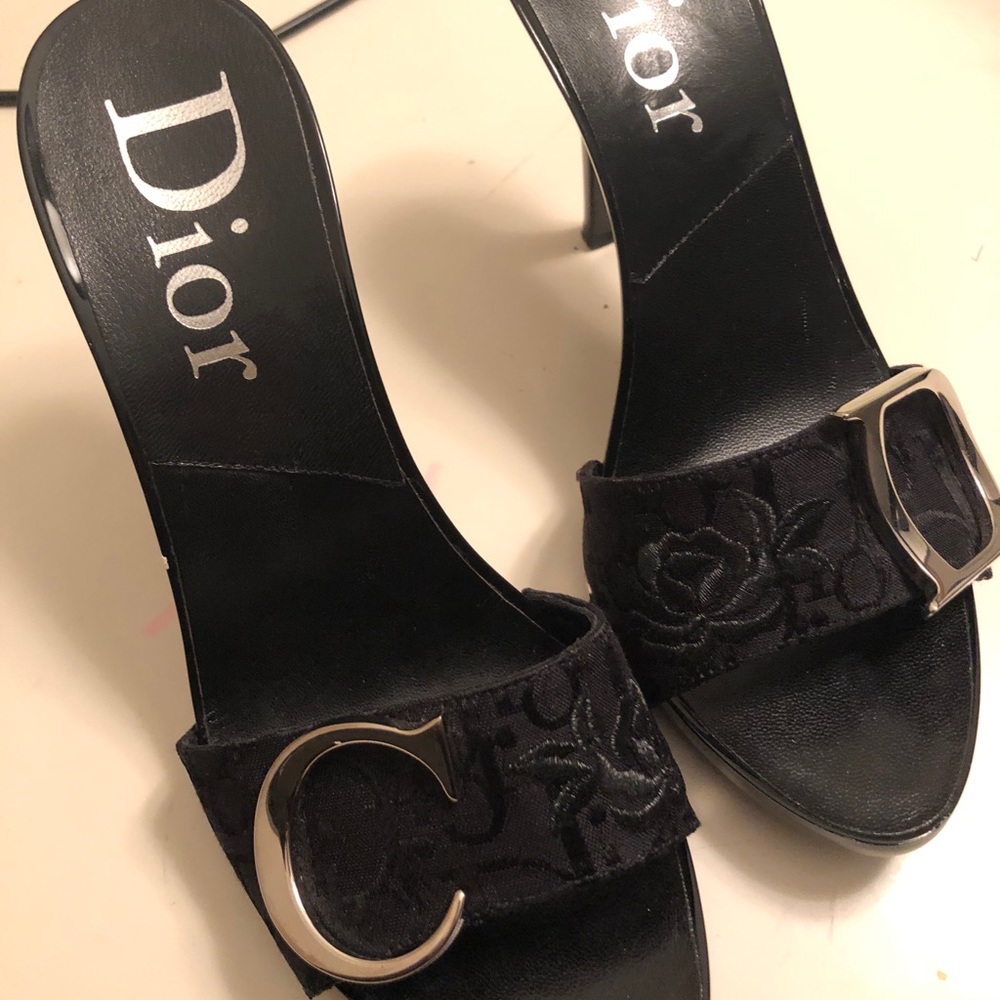 Christian Dior mules